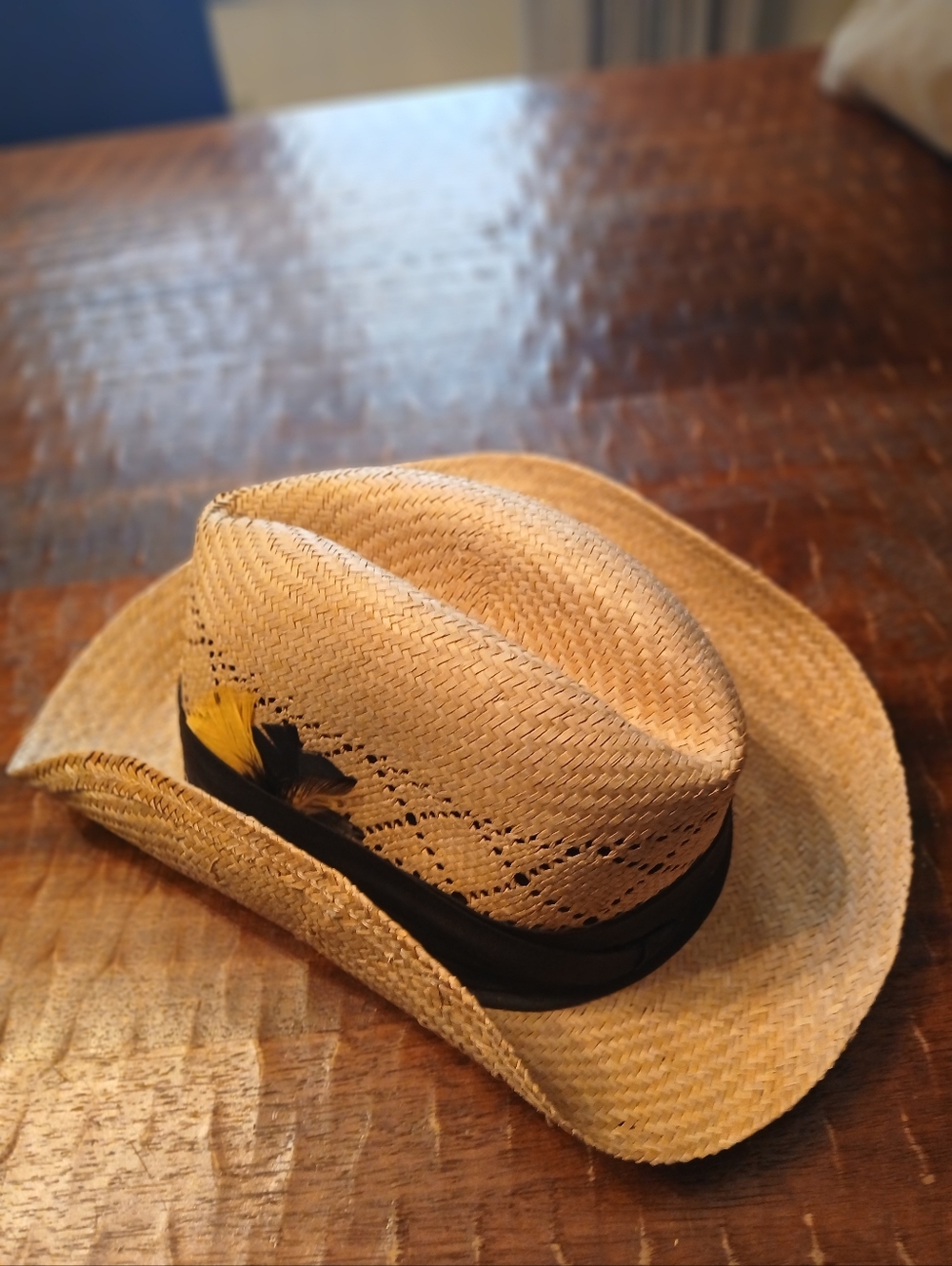Two Men's Straw Hats